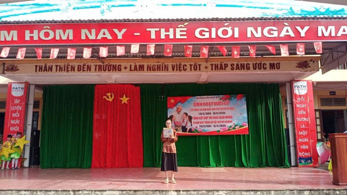 Lễ kỉ niệm 136 năm ngày sinh Chủ tịch Hồ Chí Minh(19/05/1890-19/05/20) và Tổng kết đợt thi đua chào mừng 85 ngày thành lập Đội TNTP HCM(15/05/1941-15/05/2026)