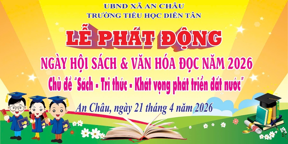 LỄ PHÁT ĐỘNG NGÀY HỘI SÁCH VÀ VĂN HÓA ĐỌC NĂM 2026